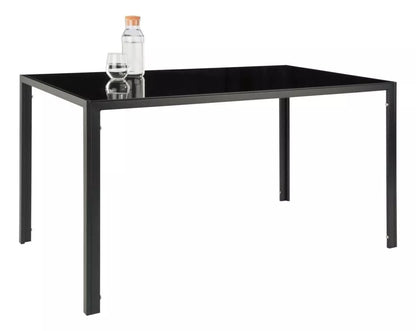 Comedor Dining Negro 6P