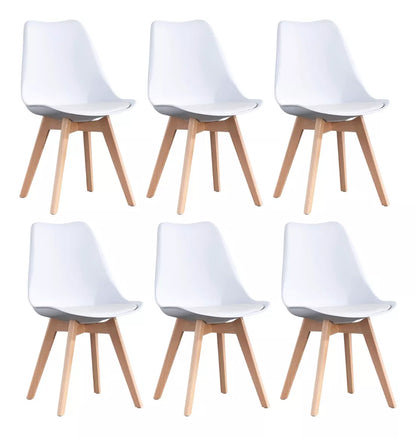 Pack 6 Sillas Tulip