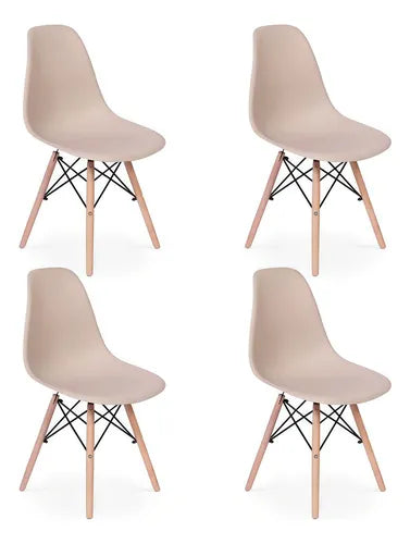 Pack 4 Sillas Eames
