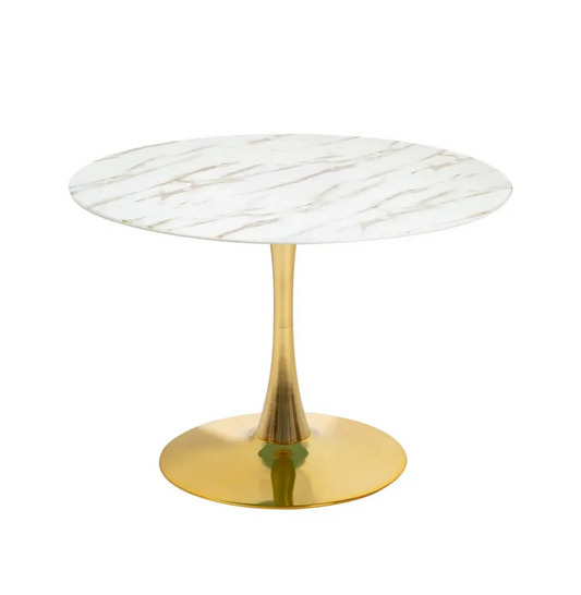 Mesa Tulip Gold 80 cm