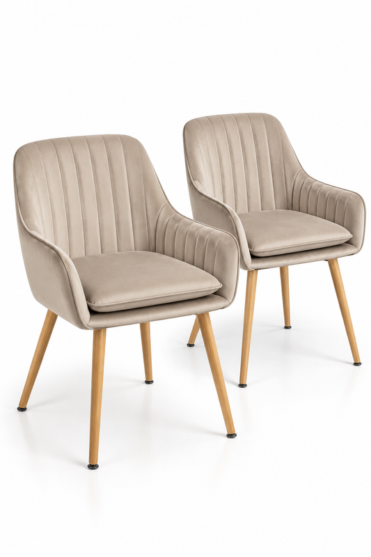Pack 2 Poltrona Lineal Wood