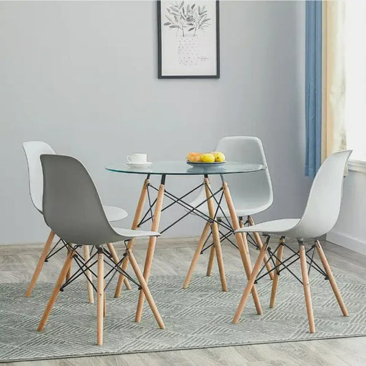 Comedor Eames de Vidrio