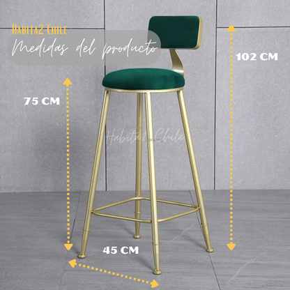 Pack 4 Taburetes Paris Icon (75cm)