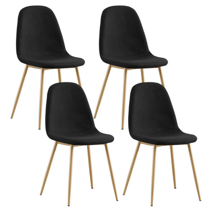 Pack 4 Sillas Trendytop Terciopelo