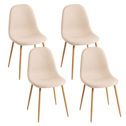 Pack 4 Sillas Trendytop Terciopelo