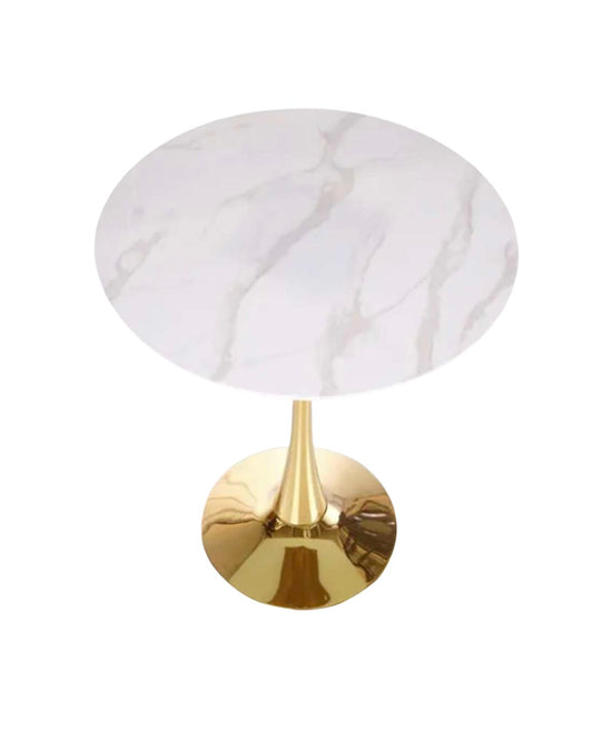 Mesa Tulip Gold 100 cm
