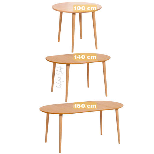 Mesa Extensible 100-140-180 cm