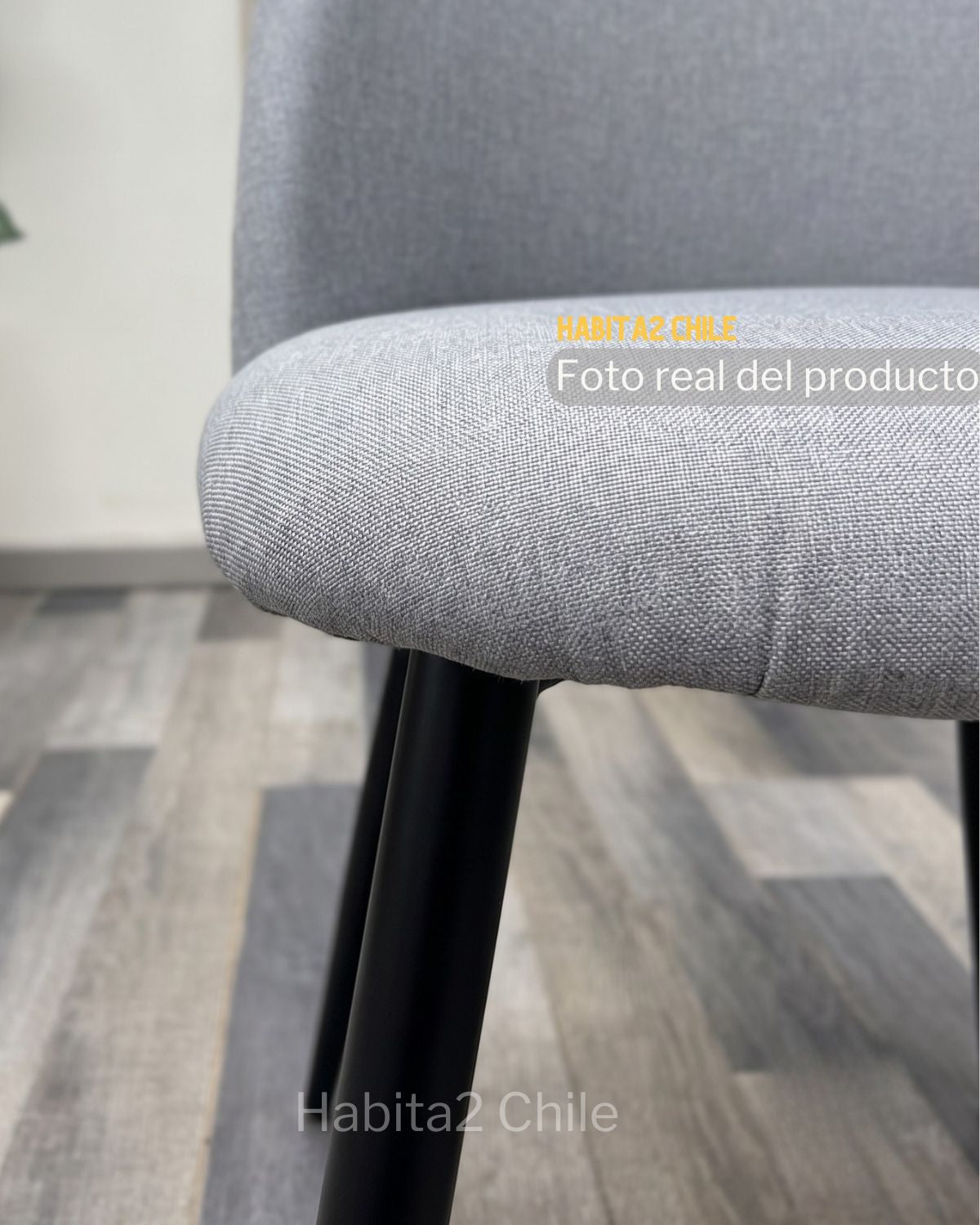 Silla Nordic Lino Black