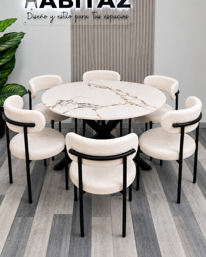 Comedor Becca Denver Redondo