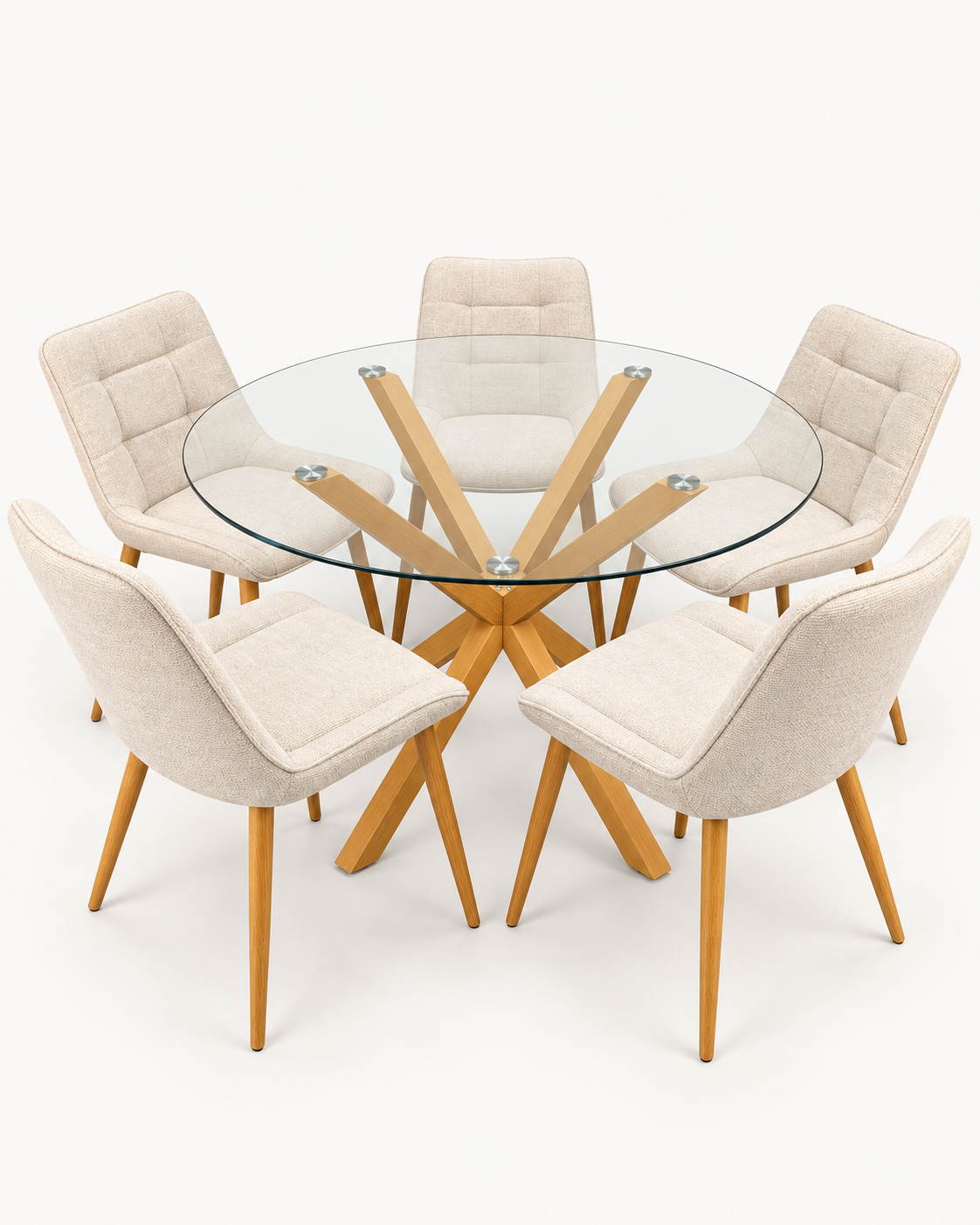 Comedor Nordic Merichair Wood