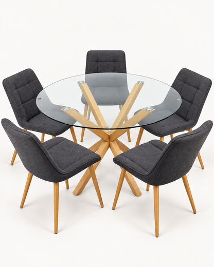 Comedor Nordic Merichair Wood