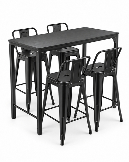 Set Black Tolix 65cm