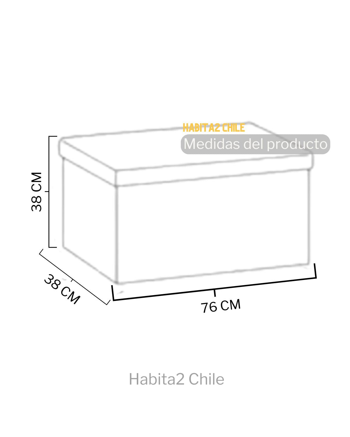 Banqueta Pouf Lino Gris