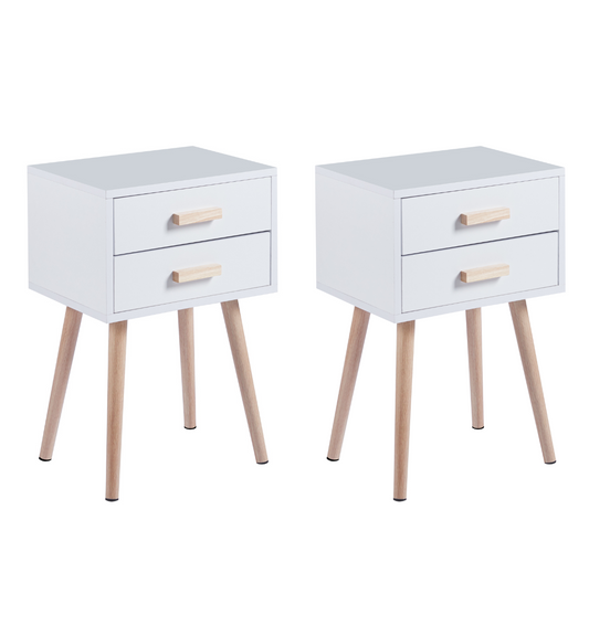 Pack 2 Veladores Eames Twin