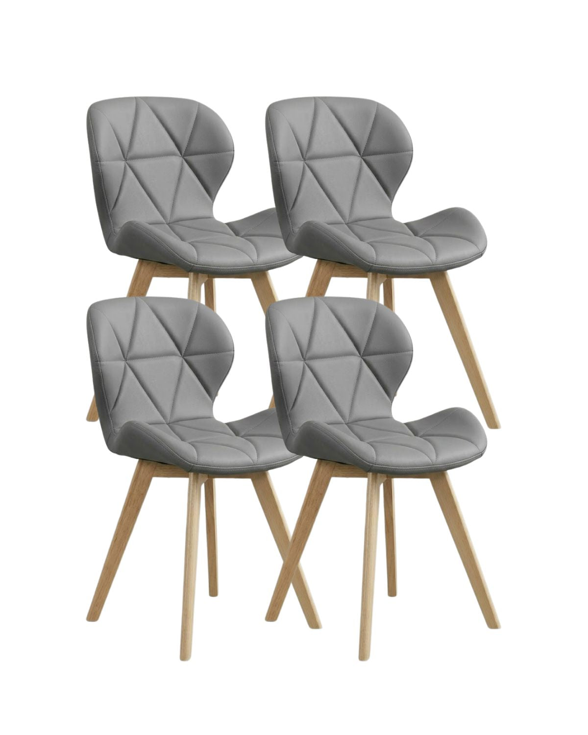 Pack 4 Sillas Radar Wood