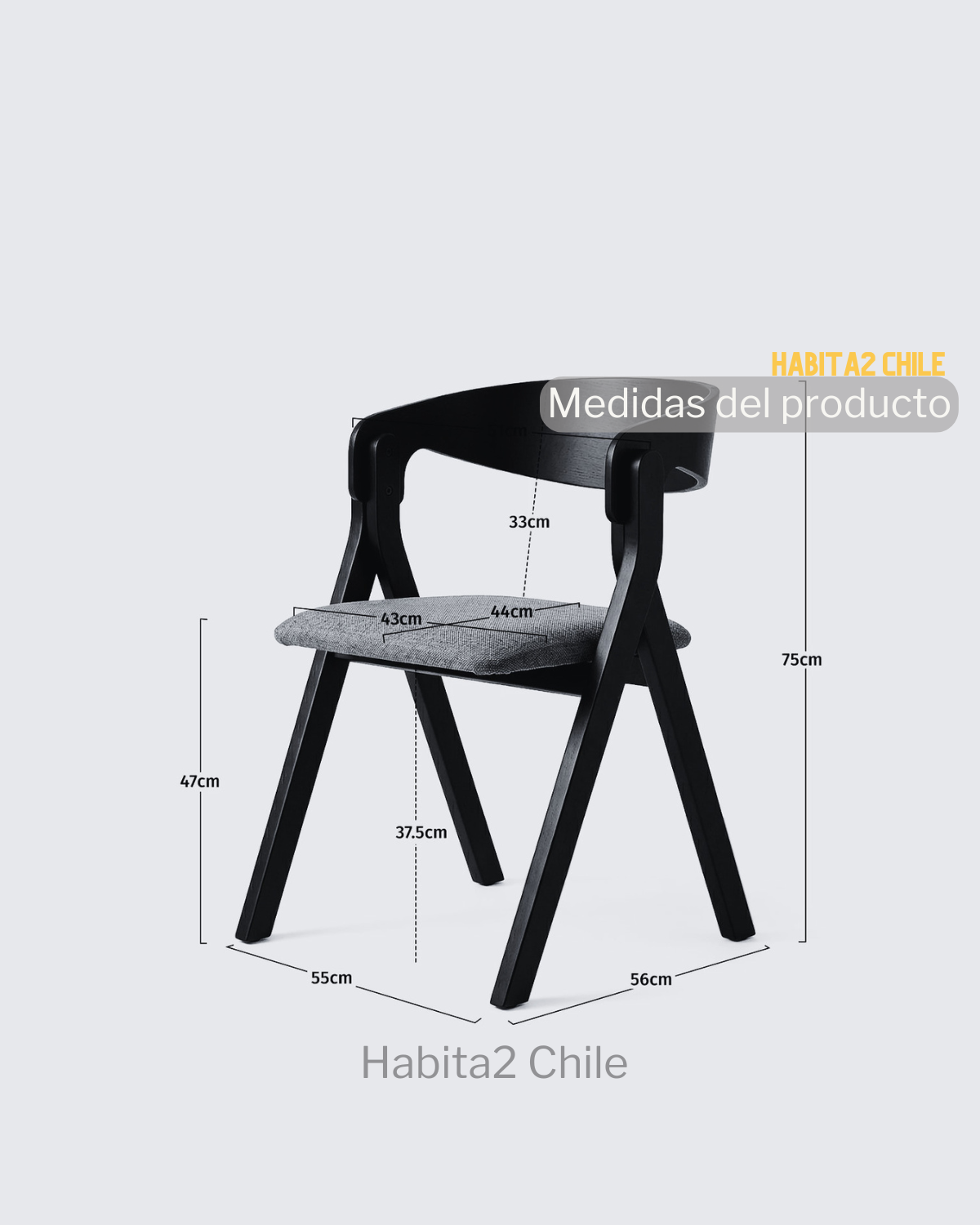 Silla Oporto de Madera