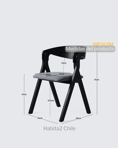 Silla Oporto de Madera