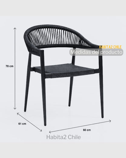 Silla de Terraza Brown