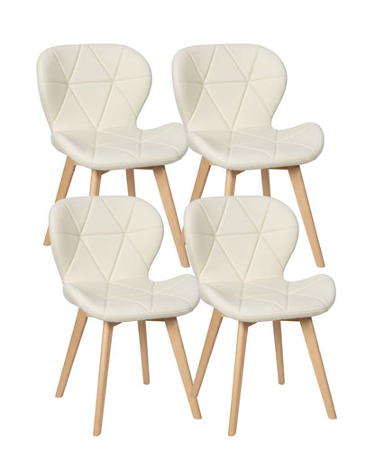 Pack 4 Sillas Radar Wood
