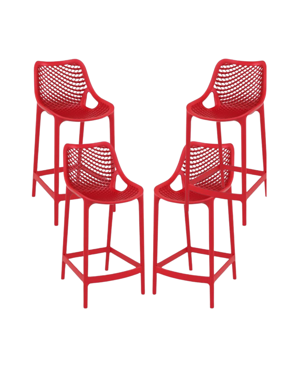 Pack 4 Taburete City 65 cm