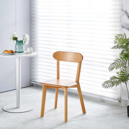 Pack 4 Sillas de Madera Fresno