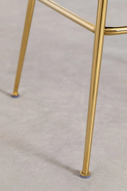 Taburete Deluxe Gold 65cm