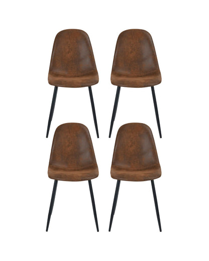 Pack 4 Sillas Trendy Ecocuero