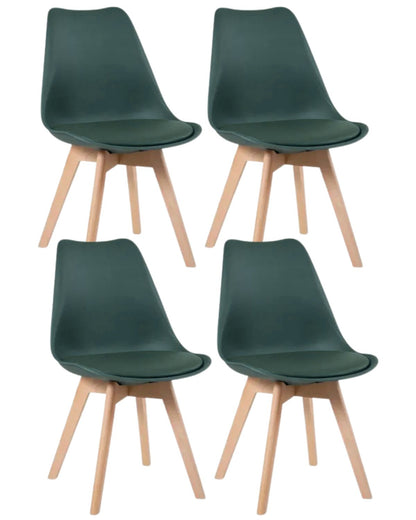 Pack 4 Silla Tulip