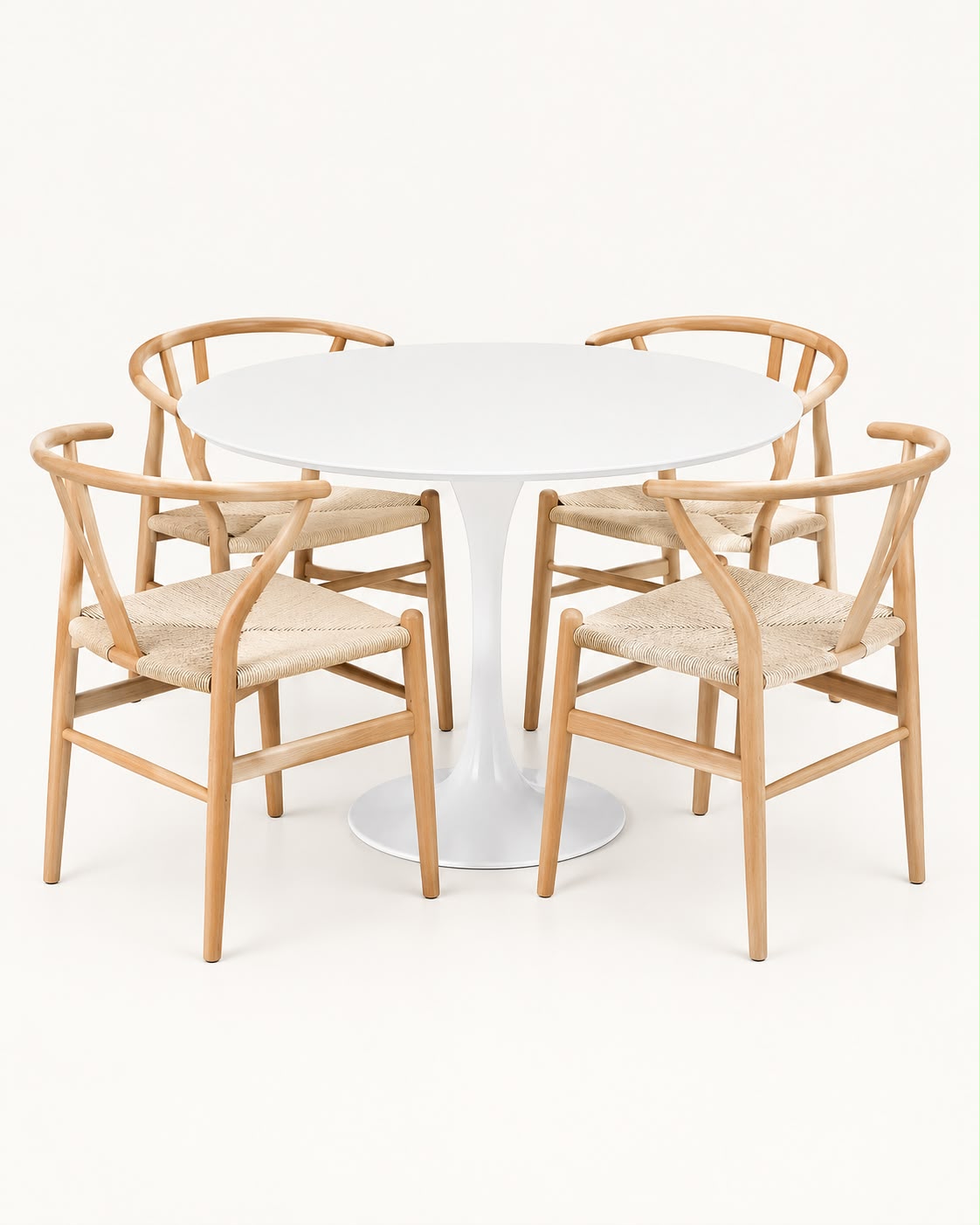 Comedor Wishbone Tulip
