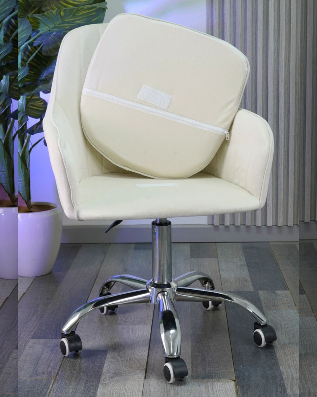 Silla de Escritorio Lineal Silver