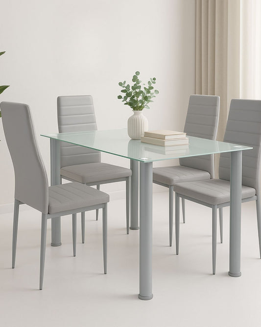 Comedor Dining Gris 4P