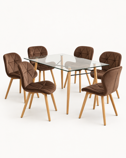 Comedor Charles Velvet