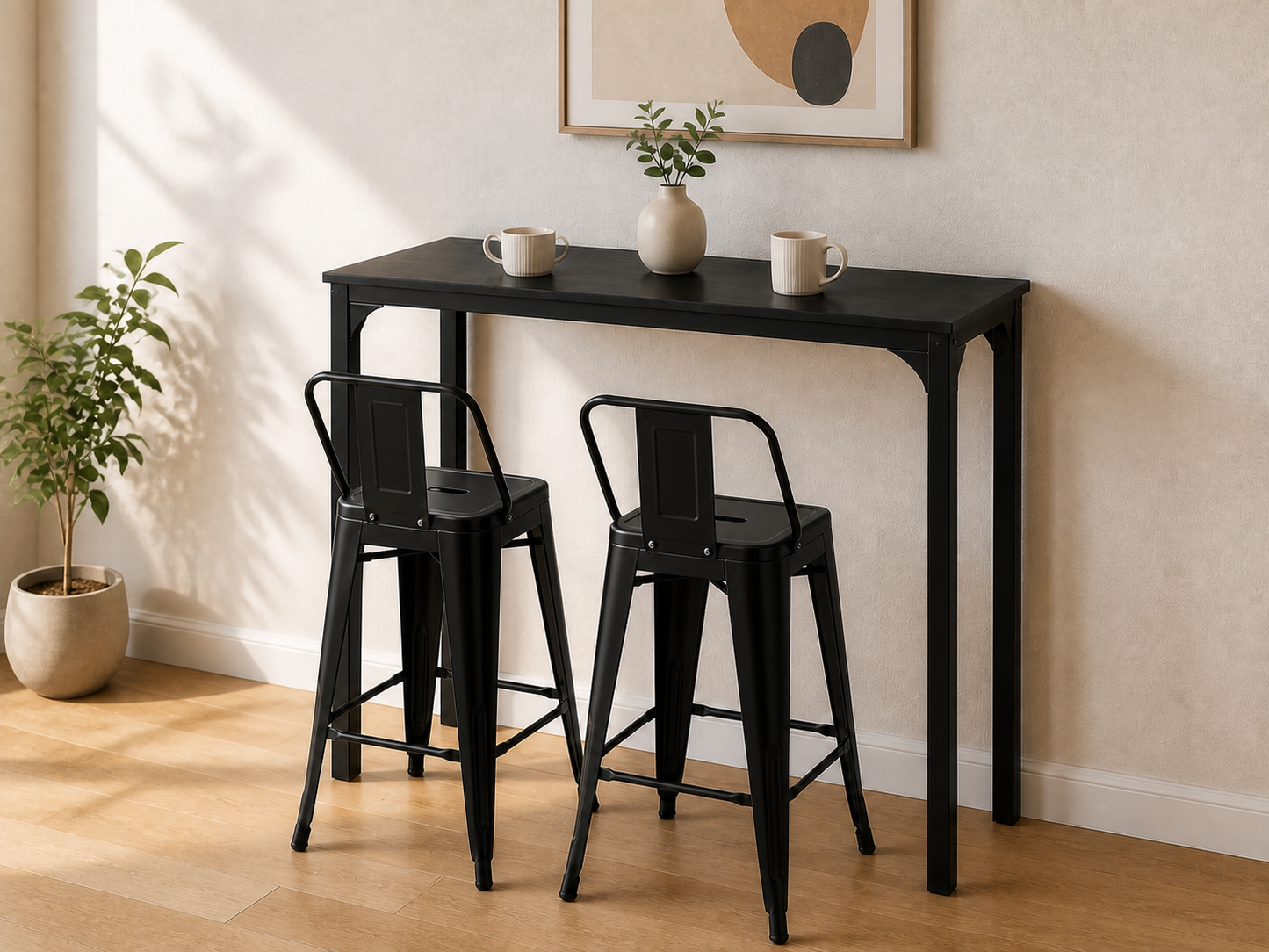 Set Black Tolix 65cm