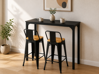 Set Black Tolix 65cm