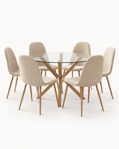 Comedor Trendytop Nordic de Vidrio