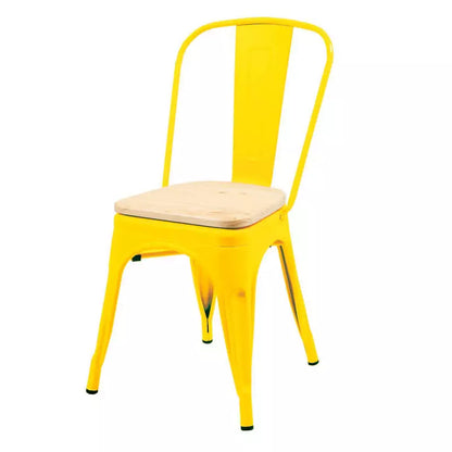 Silla Tolix Wood