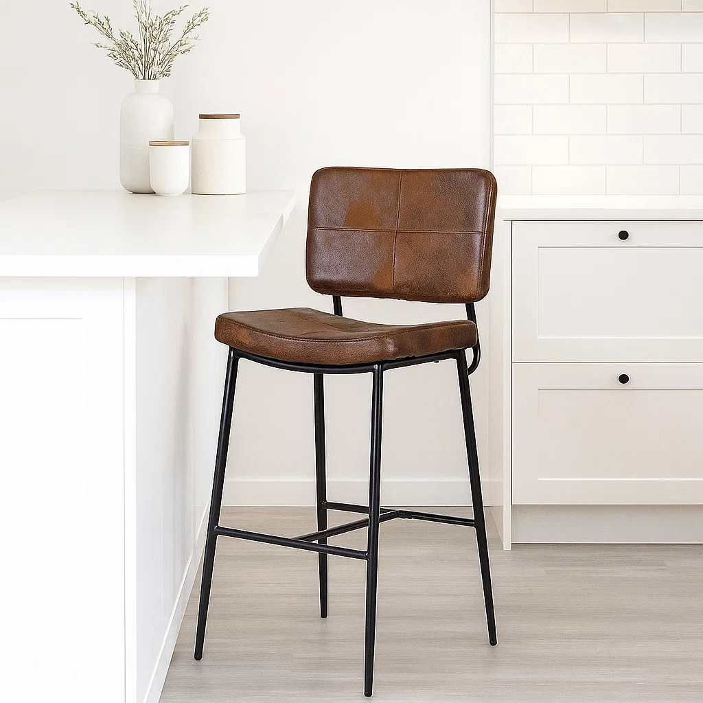 Pack 2 Sillas de Bar Coffee 68cm