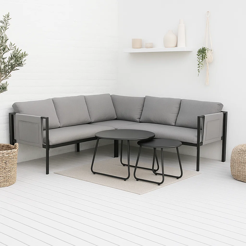 Set de terraza Esquinero Contemporaneo