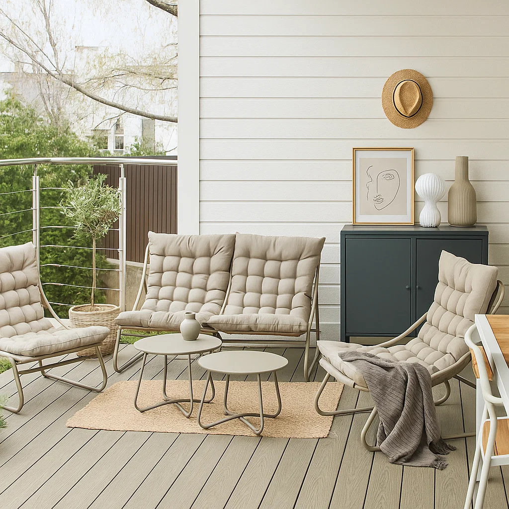 Juego de Terraza Beige 4P