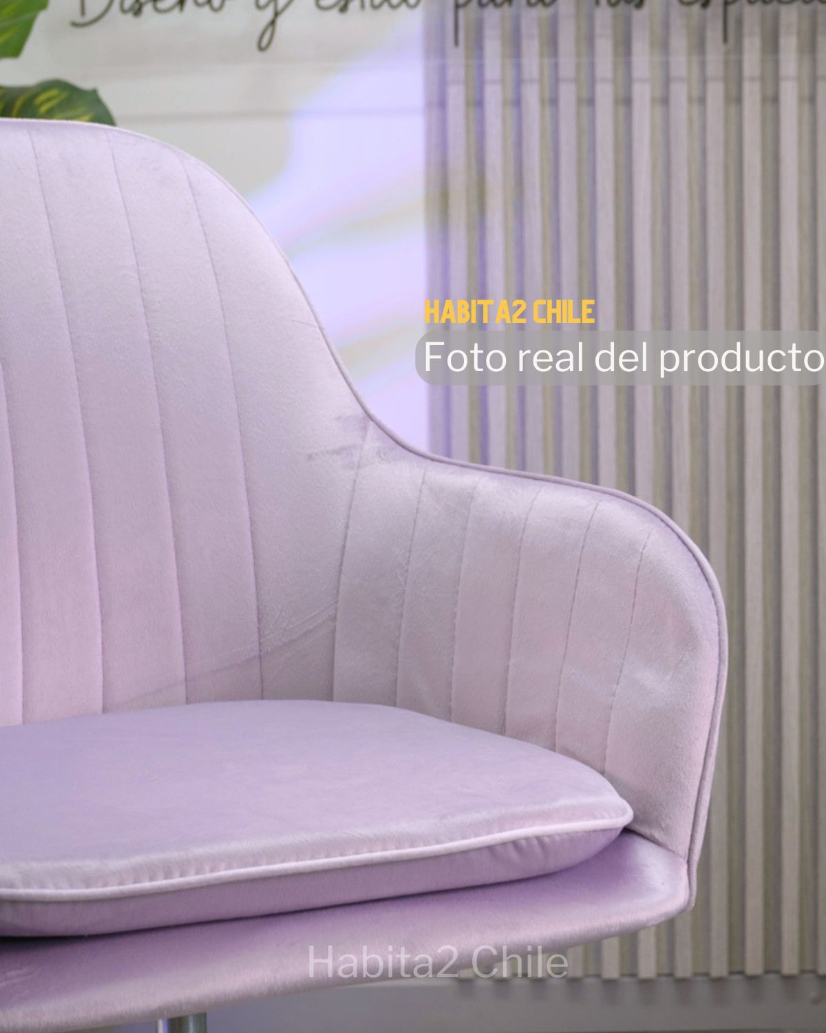 Silla de Escritorio Lineal Silver