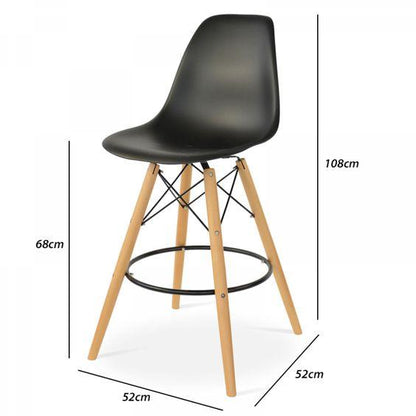 Taburete Eames 70 cm
