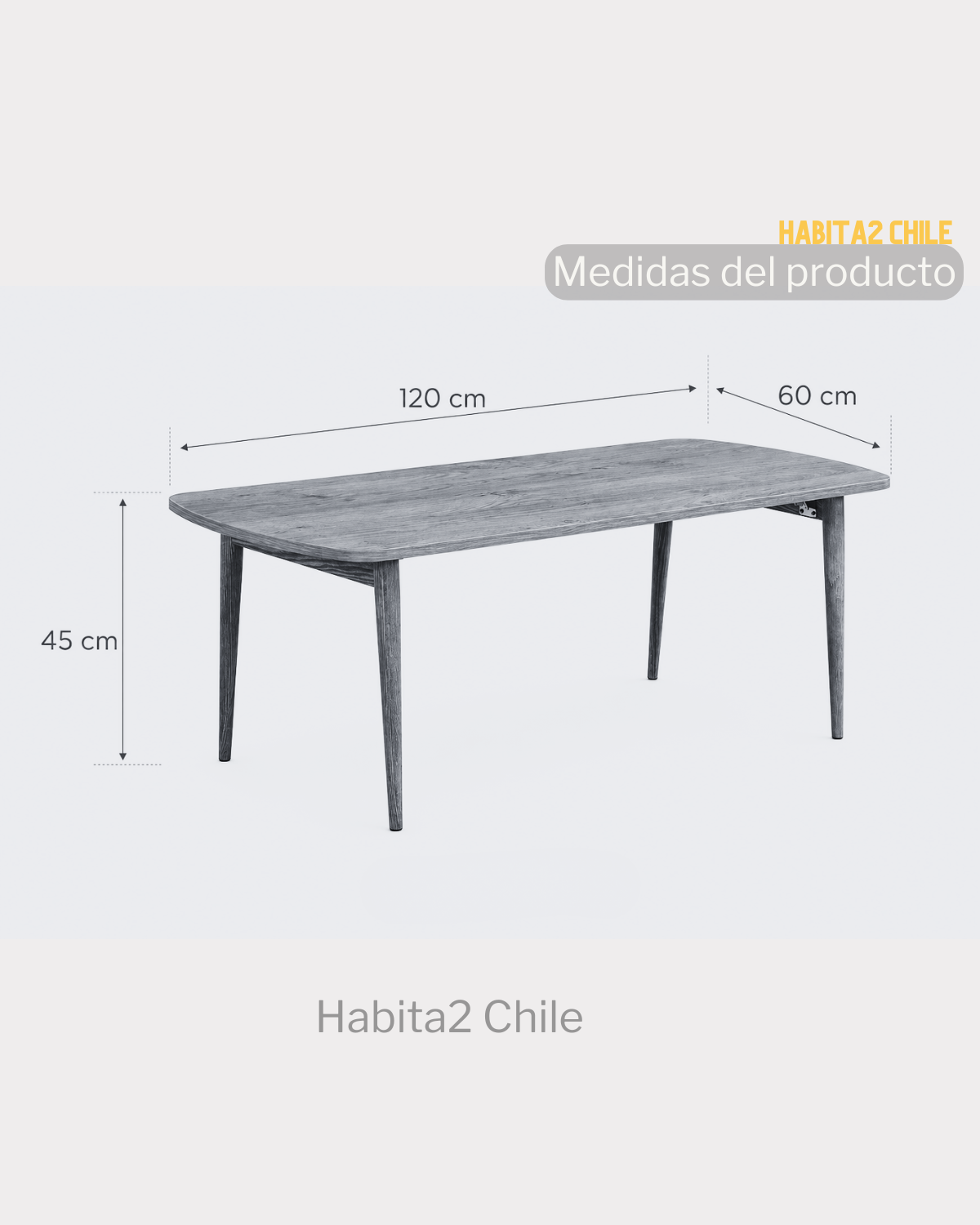 Mesa Santiago Infantil 120x60
