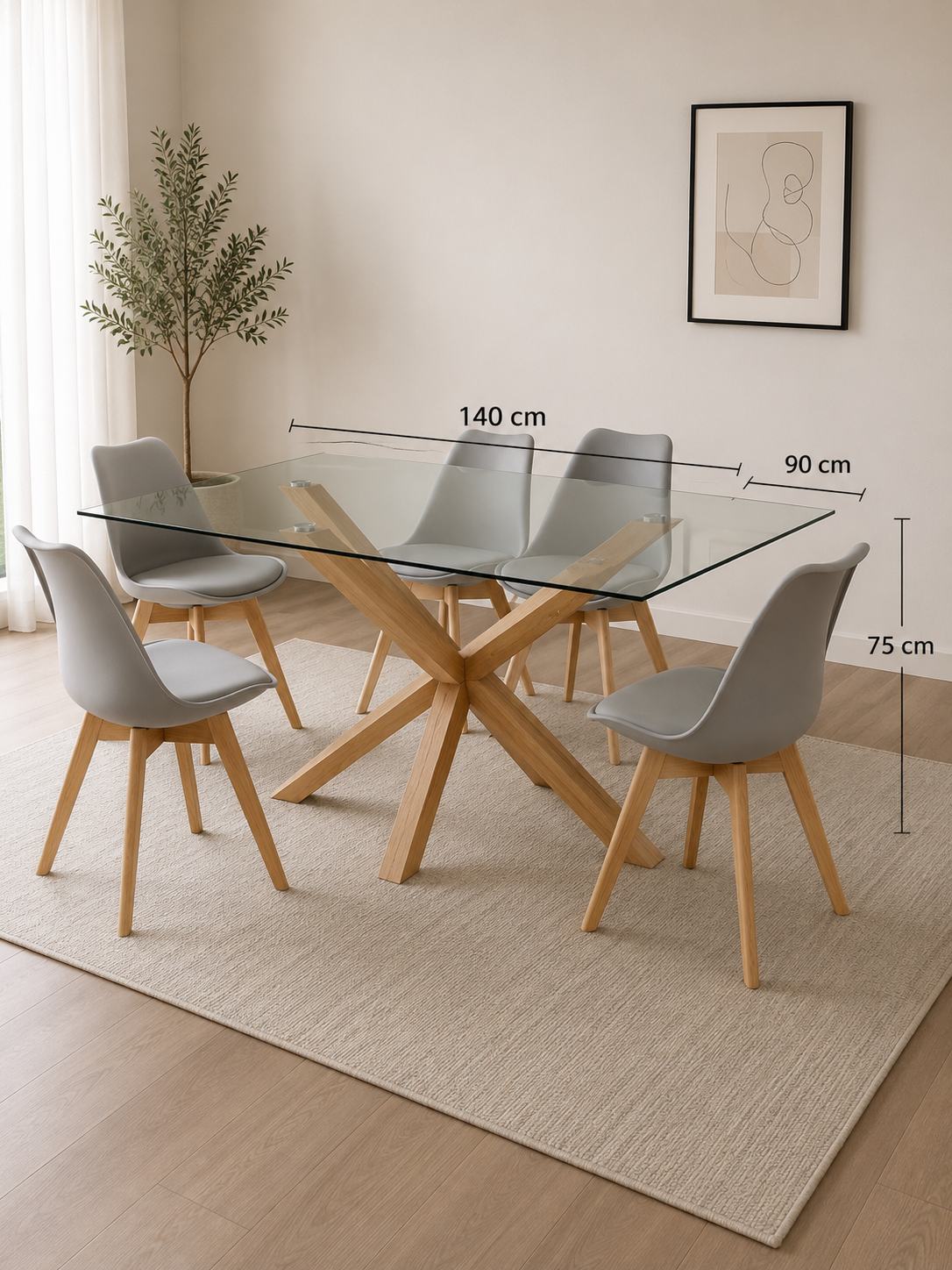 Comedor Tulip Warm