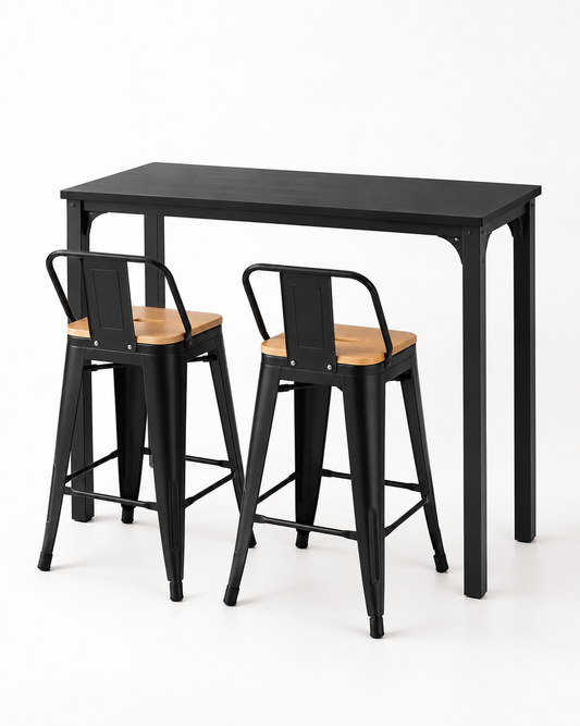 Set Black Tolix 65cm