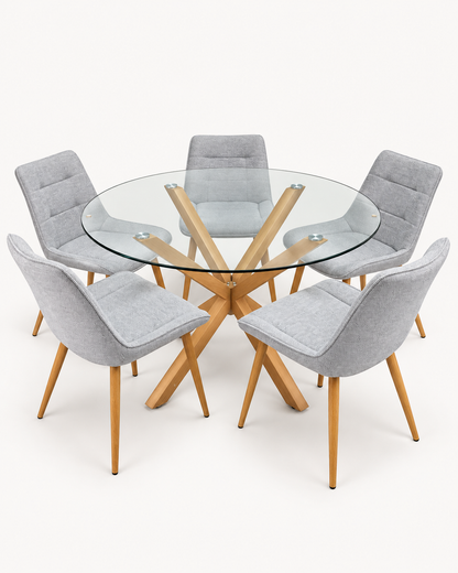 Comedor Nordic Merichair Wood
