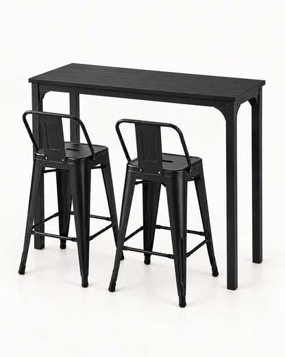 Set Black Tolix 65cm