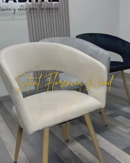 Sitial Florencia Wood