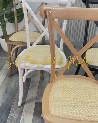 Silla Crossback de Madera