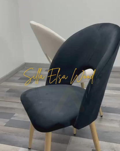 Silla Elsa Wood