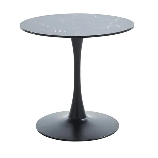 Mesa Tulip simil Marmol 100 cm